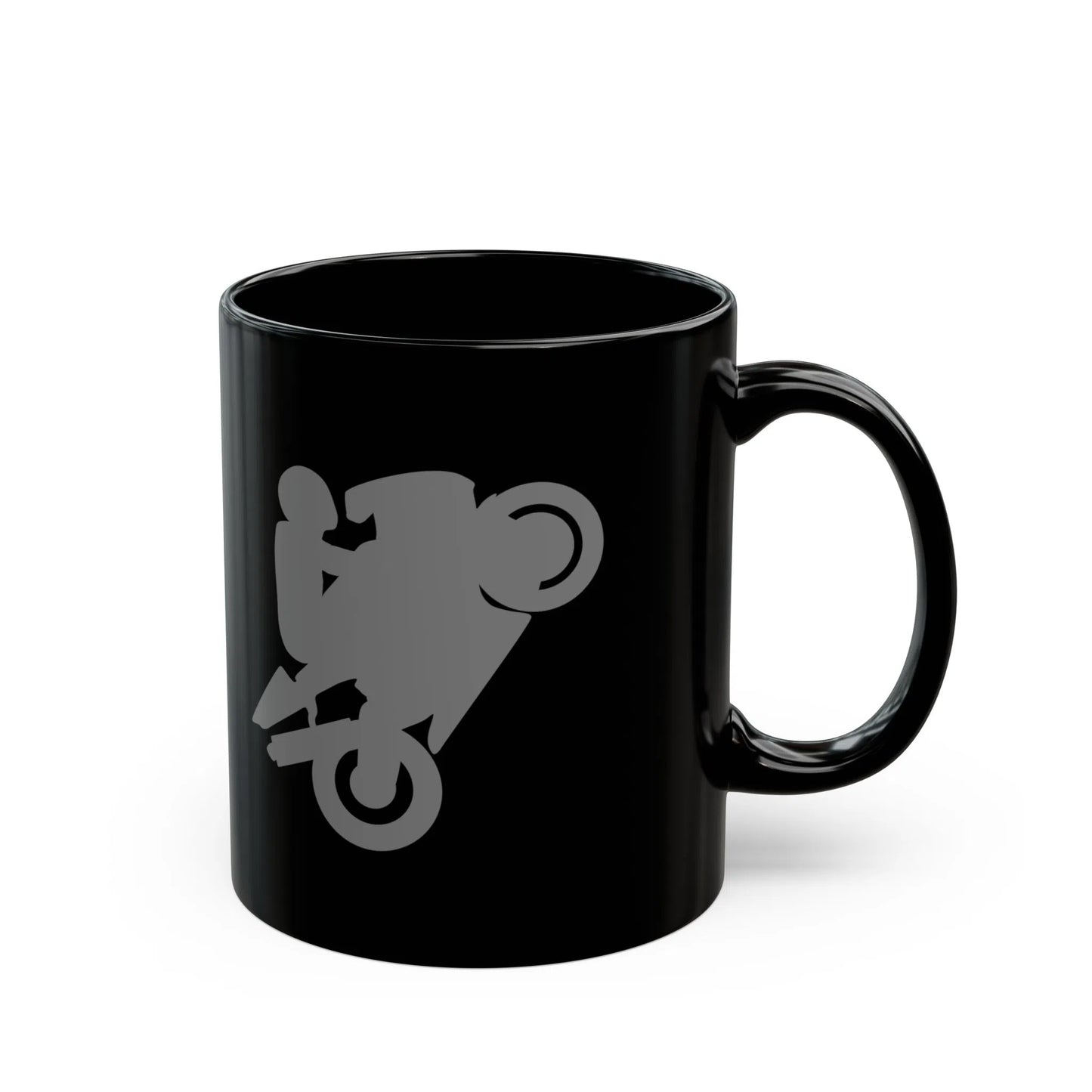 Black Wheelie Juice Coffee Mug