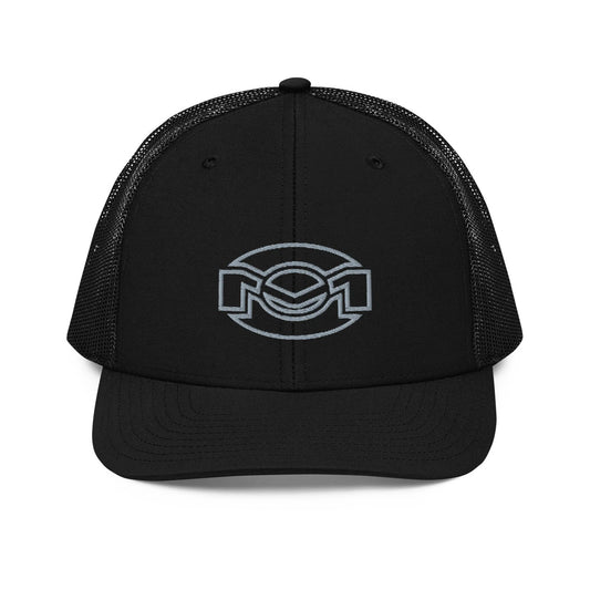 Moto1eleven Logo Embroidered Trucker Hat