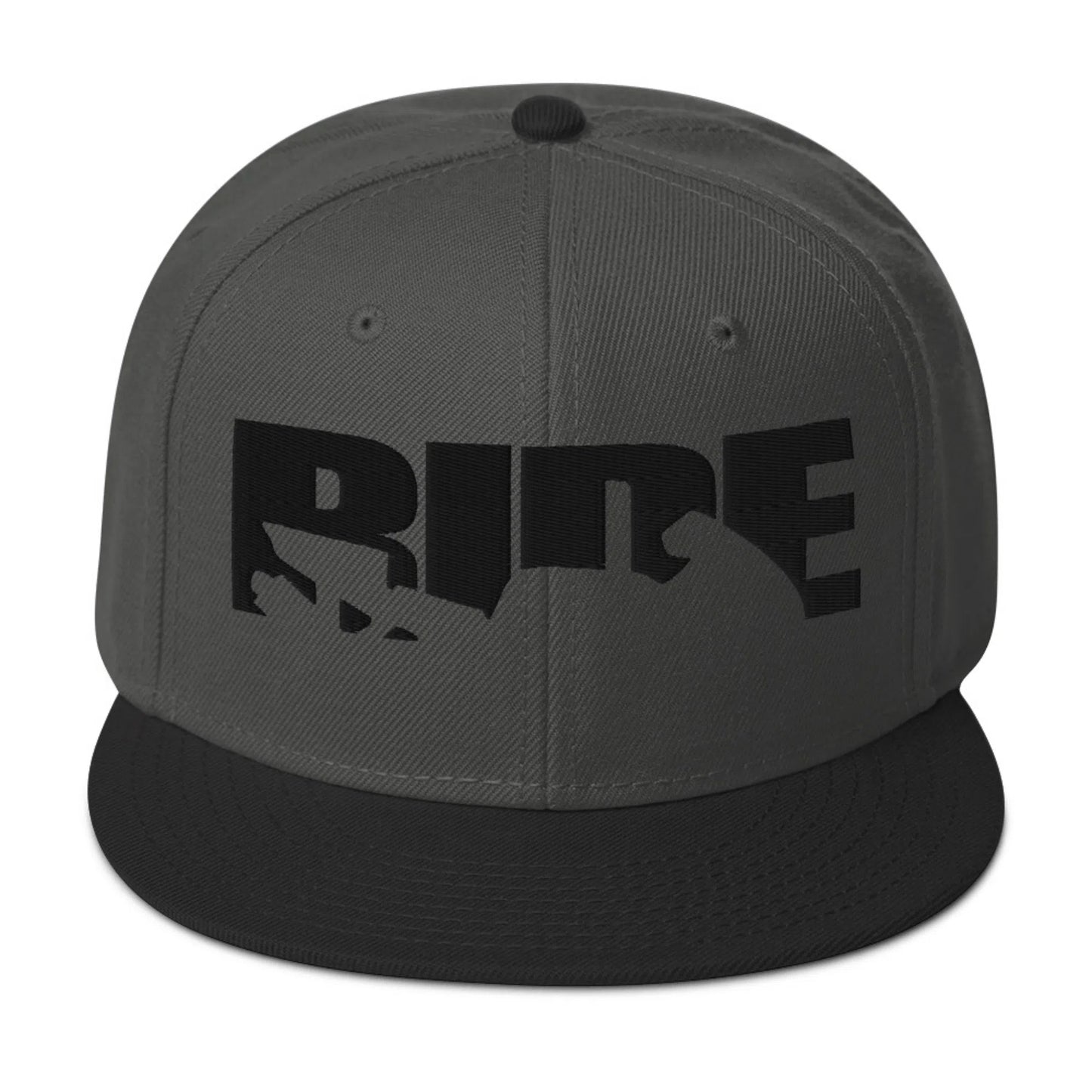 Ride Sport Bike Silhouette Snapback Hat