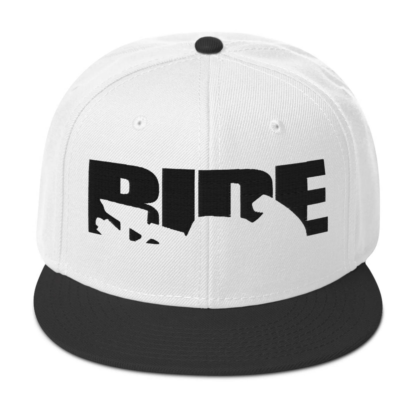 Ride Sport Bike Silhouette Snapback Hat