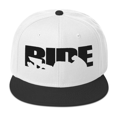 Ride Sport Bike Silhouette Snapback Hat