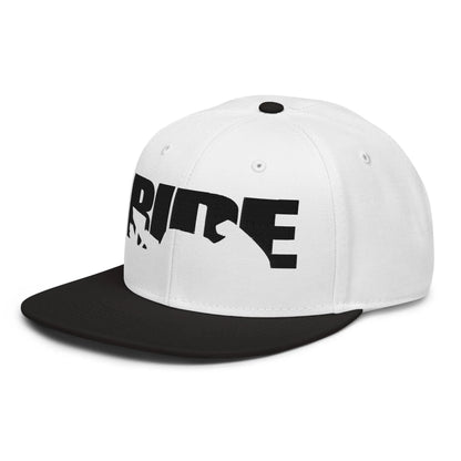 Ride Sport Bike Silhouette Snapback Hat